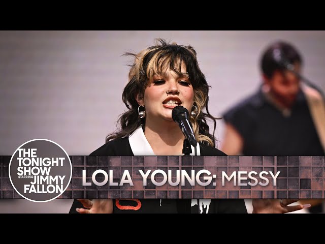 Lola Young: Messy | The Tonight Show Starring Jimmy Fallon