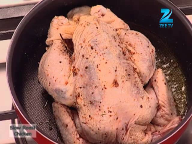 Khana Khazana - Ramzan Special - Slow Roast Chicken - Recipe by Sanjeev Kapoor - Zee TV