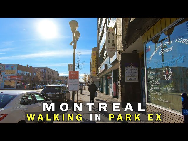 Montreal PARK EX Walking Tour - Autumn 2021