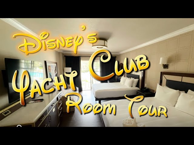 Disney’s Yacht Club Resort Room Tour | Walt Disney World Resort