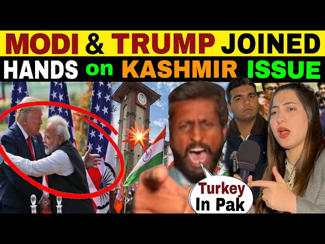 MODI & TRUMP JOINED HANDS | TURKEY AND PAK TOGETHER FOR KASHMIR