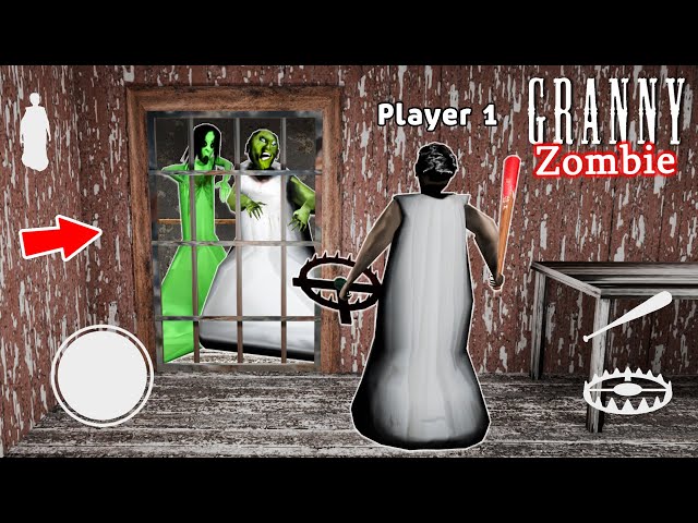 Playing as Granny in Granny 1 vs Zombie !! Secret Update Granny - Gameplay Animation (p.44)