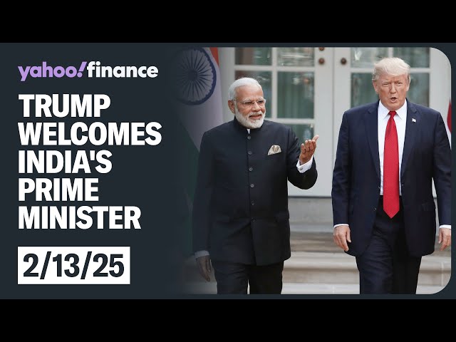 LIVE: President Trump welcome Indian Prime Minister Modi to White House