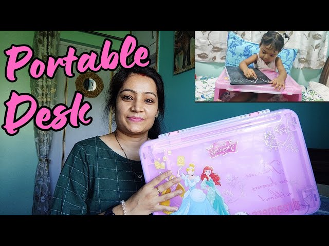 Kids Portable Desk| सस्ता सुन्दर और टिकाऊ|Kids Foldable Desk |Mishri's First Portable Desk