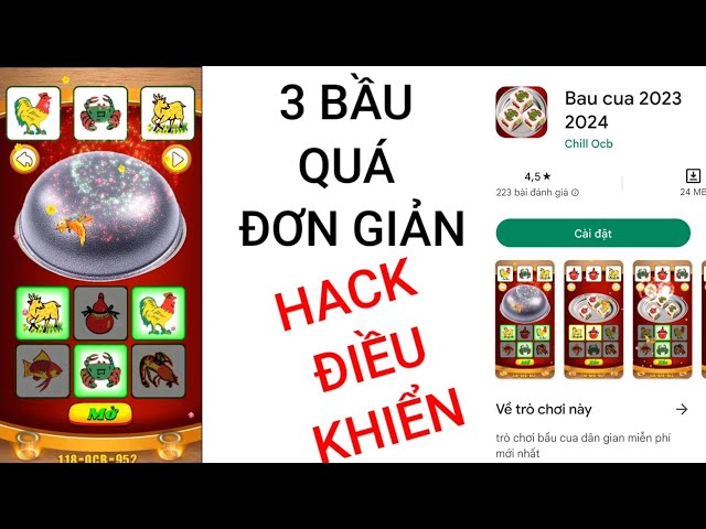 Bản Hack Điều Khiển Bầu Cua 2023 2024 _ Bầu Cua Điều Khiển Bằng Hai Điện Thoại _ Điều Khiển Bầu Cua