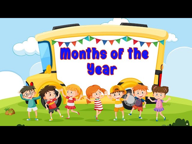 📆 Months of the Year song🎙️🎤|🙉Kids Songs and Nursery Rhymes 🌞