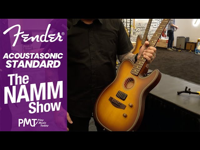 All the Same Technology, Just More Affordable! - The Fender Acoustasonic Standard Series - NAMM 2025