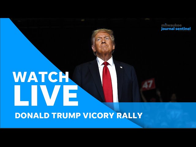 Live: Donald Trump holds 'Make America Great Again Victory' rally at Capitol One Arena