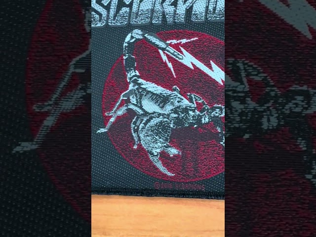 Der Band Aufnäher von Scorpions ist der Patch of the Day 🤘 #kutte #battlevest #metalhead