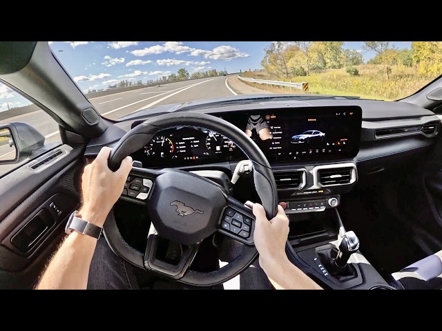 2024 Ford Mustang Dark Horse (10-Speed Automatic) - POV First Driving Impressions