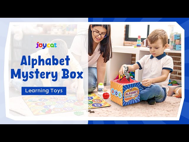 Unboxing the Alphabet Mystery Box: A Fun Way to Teach Your Kids the ABCs!🤗