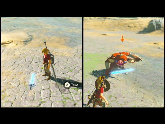 Bokoblin Steals the Master Sword! | Zelda: Breath of the Wild