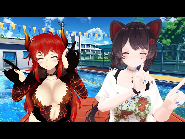 【VR180】戌亥とこ×ドーラ「III」Full【にじさんじMMD】