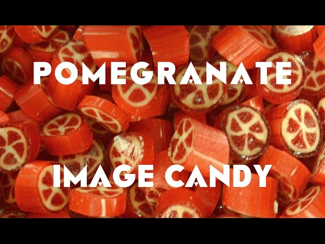 #37 The satisfying process of making pomegranate Victorian image candy