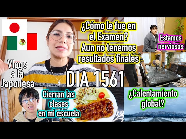 ¿Cómo le fue en su Examen? Aun no sabemos Bien + Cancelan Clases JAPÓN - Ruthi San ♡ 21-01-25