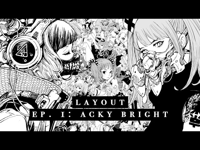 Acky Bright - Drawing anywhere, with anything.