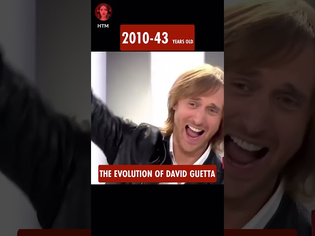 David Guetta evolution from 1998 to 2025