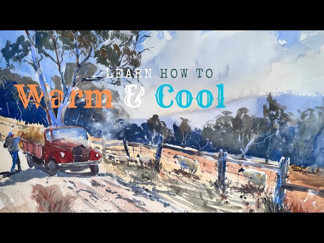 Australian Landscape: Playing with Warm and Cool