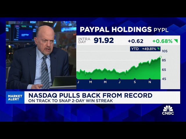 Cramer’s Stop Trading: PayPal