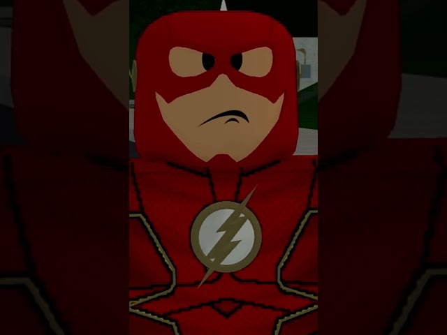 Barry runs into Thawne!! 9x10 ROBLOX Version #flash #shorts