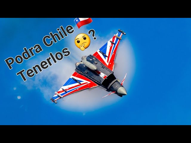 Chile 🇨🇱  EuroFigther Thypoon RAF  o Gripen E  estatico para Chile  ?  !  #riat #Riat 2023