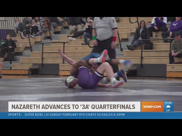 Nazareth Takes Down Wallenpaupack 44-18 In Team Dual Wrestling