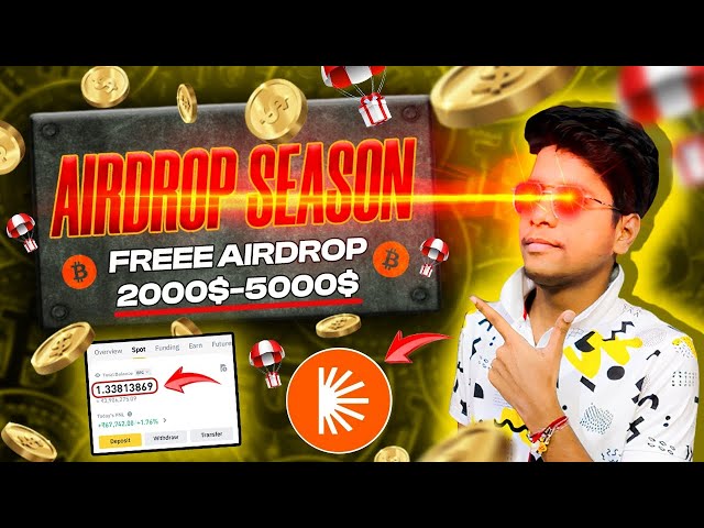 😱😱 Earn Freee Gauranteed 5000$ From Airdrops | Biggest Crypto Airdrop of 2024 | Best Airdrop 2024