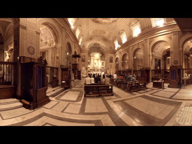 360 video: Our Lady of the Conception of the Capuchins, Rome, Italy