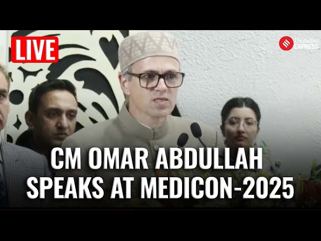 J&K CM Omar Abdullah's Address at MEDICON-2025 in Jammu