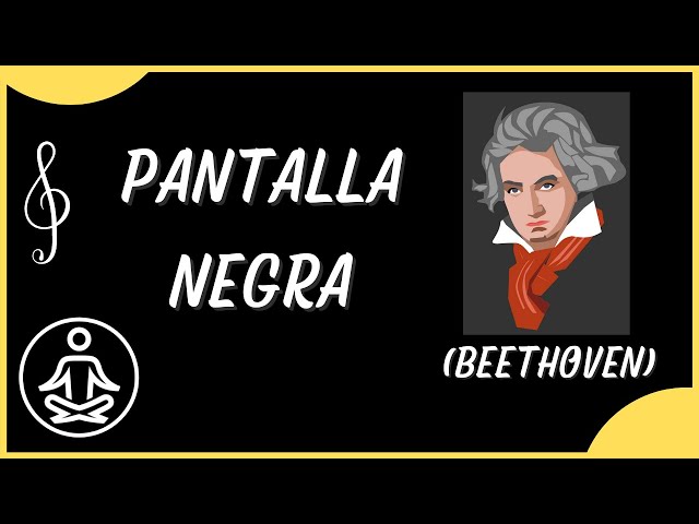 🌙 CLASSIC MUSIC FOR SLEEPING | DARK SCREEN | Beethoven to sleep 🎼