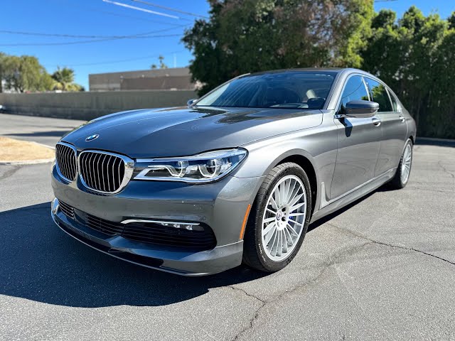 Pulling up to Cars&Coffee in an Alpina B7