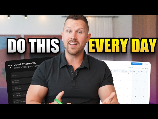 The EXACT DAILY SCHEDULE of a 6-Figure Real Estate Agent (Hour by Hour Breakdown)