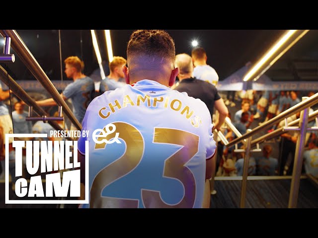 CHAMPIONS TUNNEL CAM | Man City 1-0 Chelsea