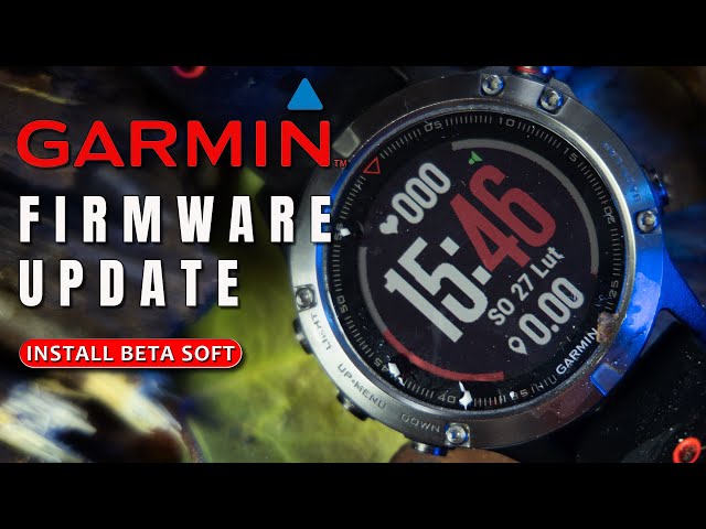 Garmin Firmware Beta Update