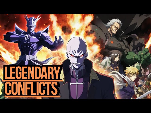 Mythical Wars: Legendary Conflicts in Anime History