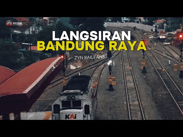 Proses Langsir Lokomotif Bandung Raya di Stasiun Cicalengka