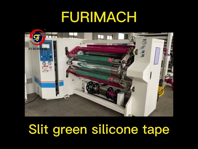 Multi-functional Slitting Machine Powerful Model FR-218BF Slit Labels/Foil/Paper ETC.