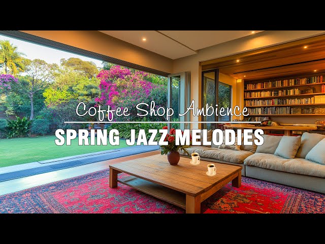 Relaxing Jazz Music - The Ideal Space Between Luxurious Living Room And Beautiful Spring Scent