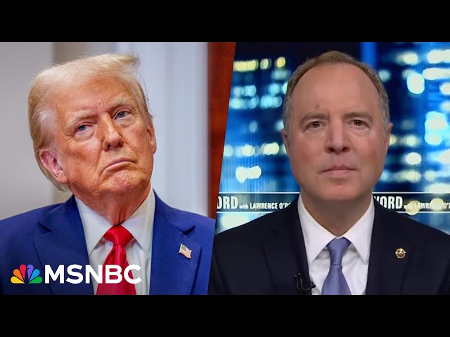 Sen. Adam Schiff on Jan. 6 pardons: Trump 'doesn't give a rat's ass' about law enforcement