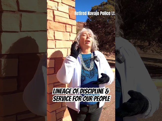 #retired #navajo #nation #police #lieutenant follows a #lineage of #discipline & #structure