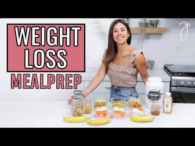 WEIGHT LOSS MEAL PREP I Healthy, Easy and Cheap