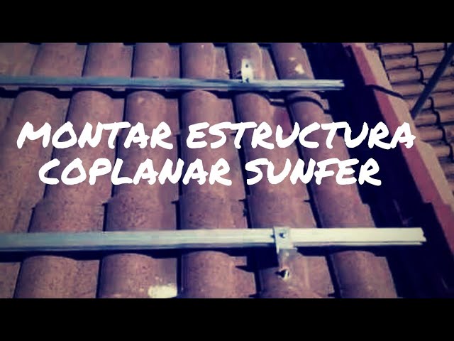 SUNFER ENERGY COPLANAR STRUCTURE-Photovoltaic-Roof MOUNTING