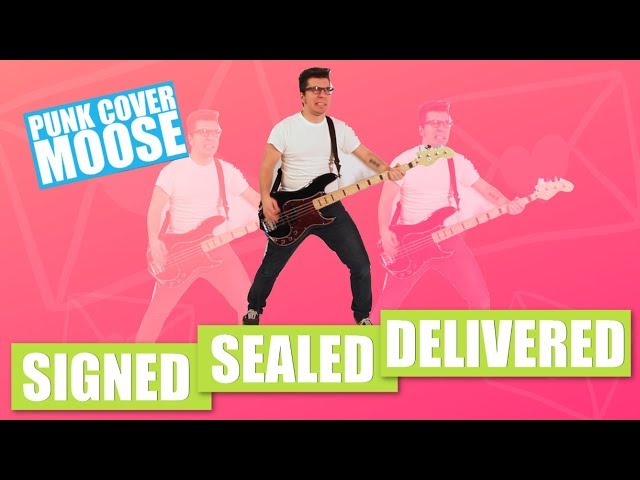 Stevie Wonder - Signed Sealed Delivered (90s Pop Punk | Skate Punk cover by Punk Cover Moose)