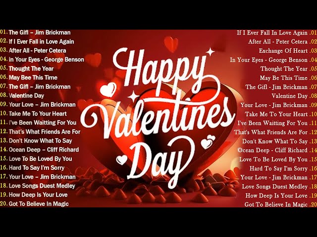 Best Old Love Songs 80's 90's 💕Best Valentine's Day Songs 💕Best Love Songs About Falling In Love 💕