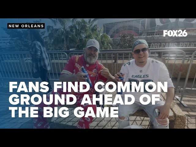 Fans find common ground in New Orleans