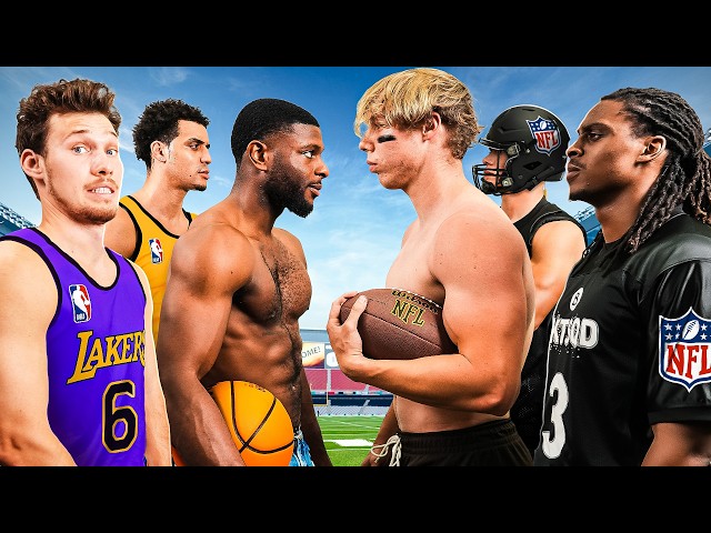 Football vs Basketball - Who Are Better Athletes?