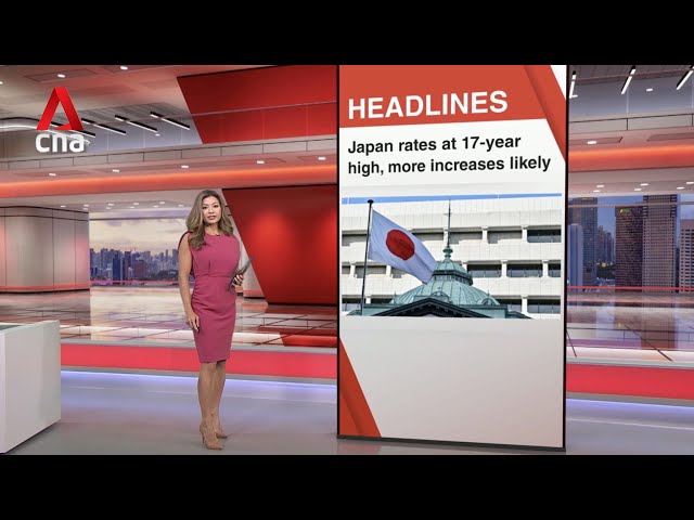 Japan hikes interest rates to 17-year high | East Asia Tonight (Jan 24)