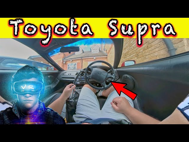 The Perfectly Balanced Interior of the Toyota Supra MK4 - Toyota Supra MK4 POV VR 360 Video