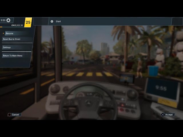 Bus Simulator 21 ps4 , ps5 , tutorial wheel settings