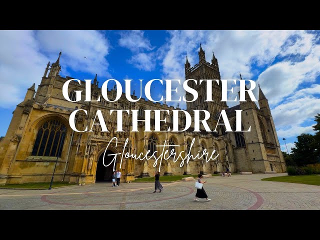 GLOUCESTER CATHEDRAL | exploring an historically iconic cathedral | a Harry Potter filming location!